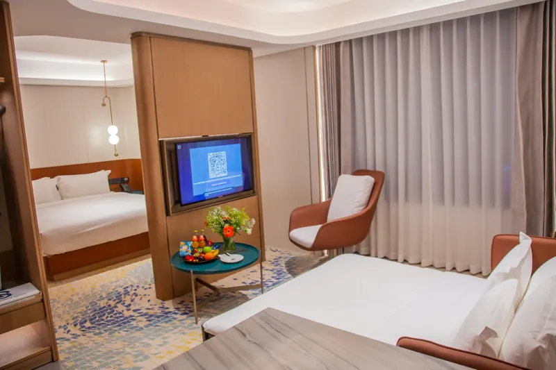 Suite with lounge and separate bedroom